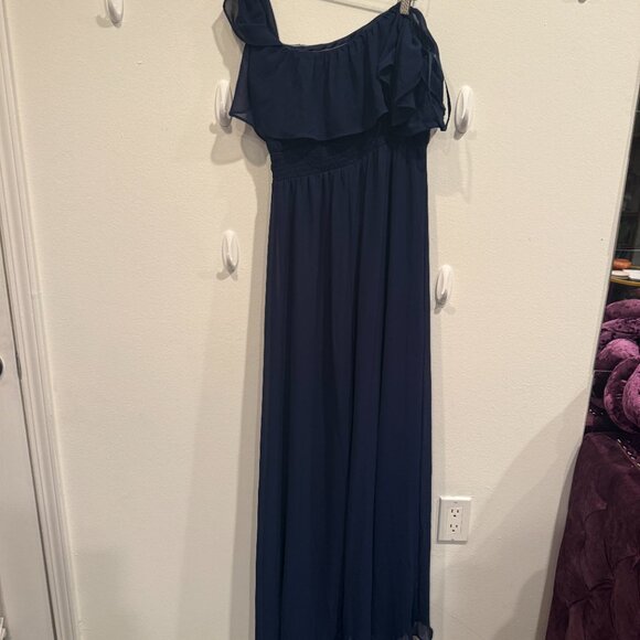 Ever Pretty S size 4 navy blue dress - Picture 3 of 4